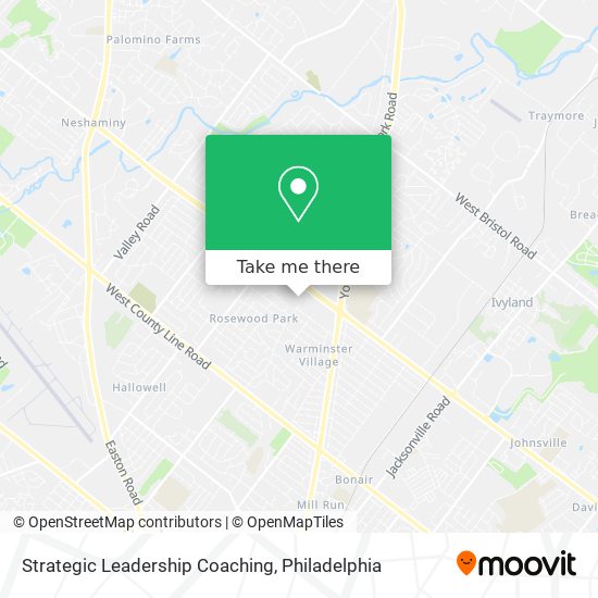 Strategic Leadership Coaching map