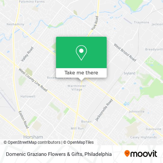 Domenic Graziano Flowers & Gifts map