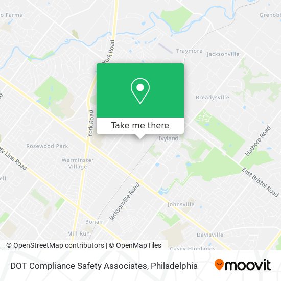 DOT Compliance Safety Associates map