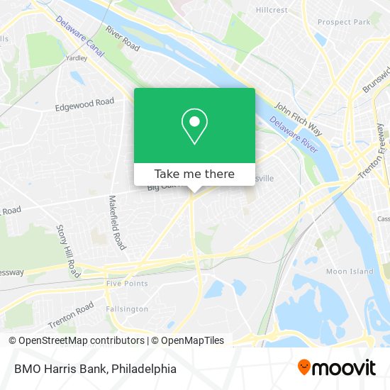 BMO Harris Bank map