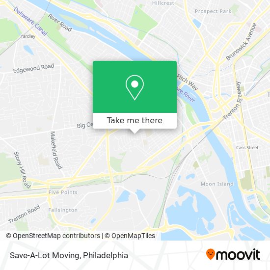 Save-A-Lot Moving map