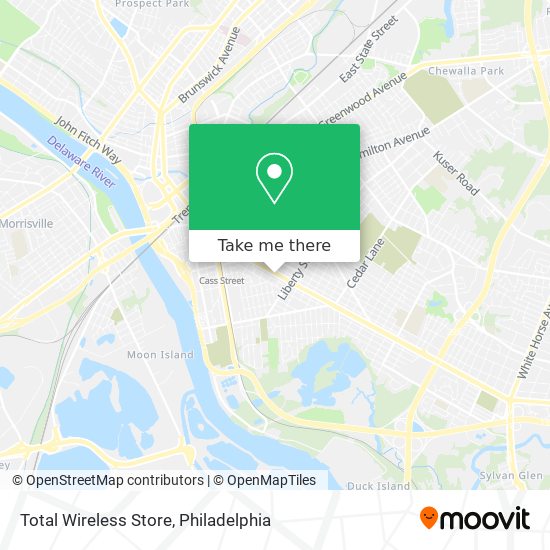 Total Wireless Store map