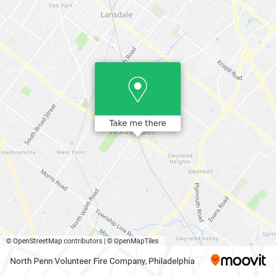 Mapa de North Penn Volunteer Fire Company