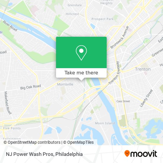 Mapa de NJ Power Wash Pros