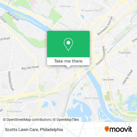 Scotts Lawn Care map