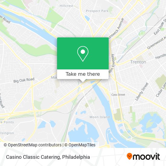 Casino Classic Catering map