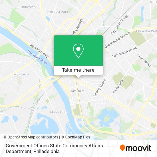 Mapa de Government Offices State Community Affairs Department