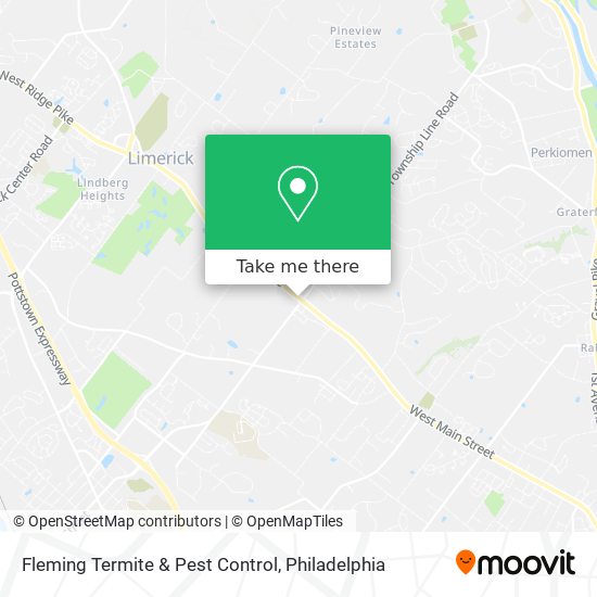 Fleming Termite & Pest Control map