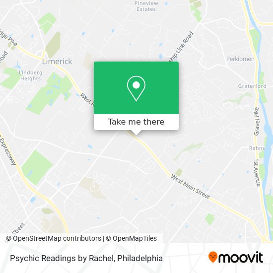 Mapa de Psychic Readings by Rachel