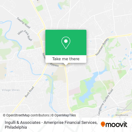 Mapa de Ingulli & Associates - Ameriprise Financial Services