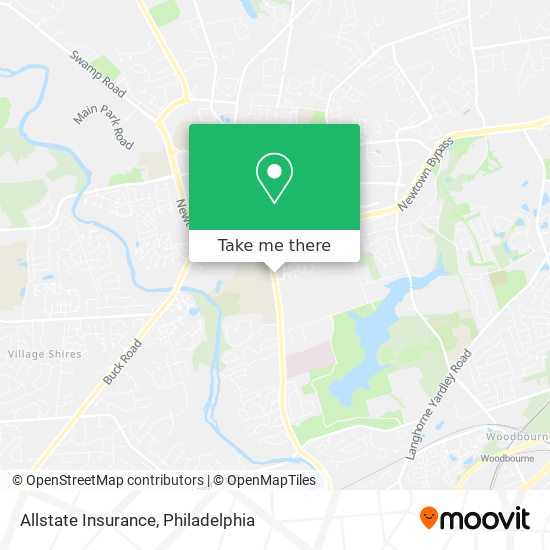 Allstate Insurance map