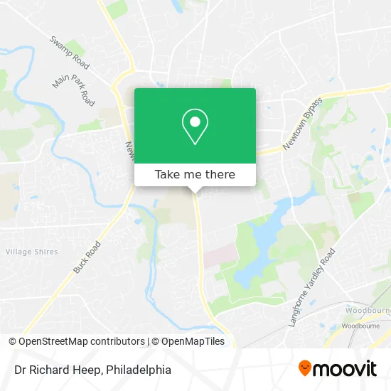 Dr Richard Heep map