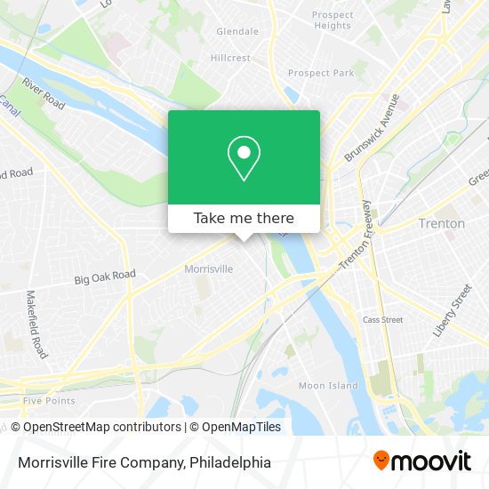 Morrisville Fire Company map