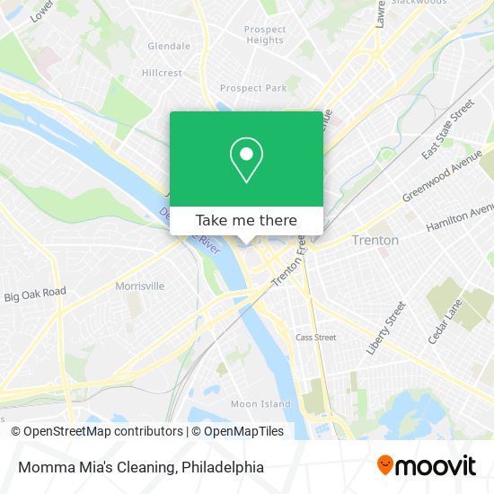 Momma Mia's Cleaning map