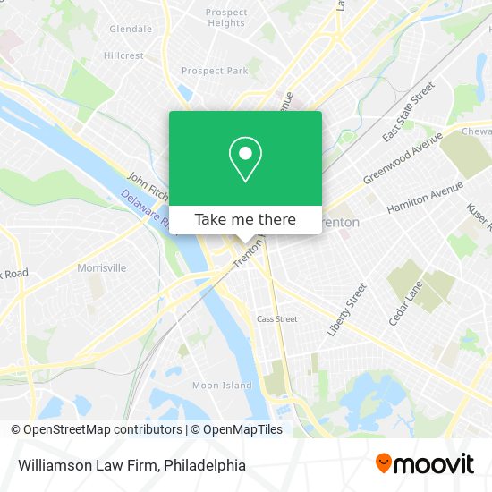 Williamson Law Firm map