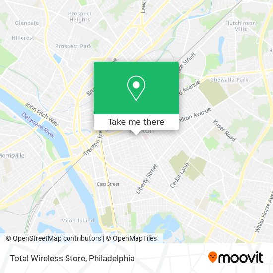 Total Wireless Store map