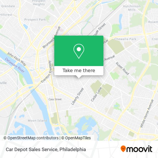 Car Depot Sales Service map