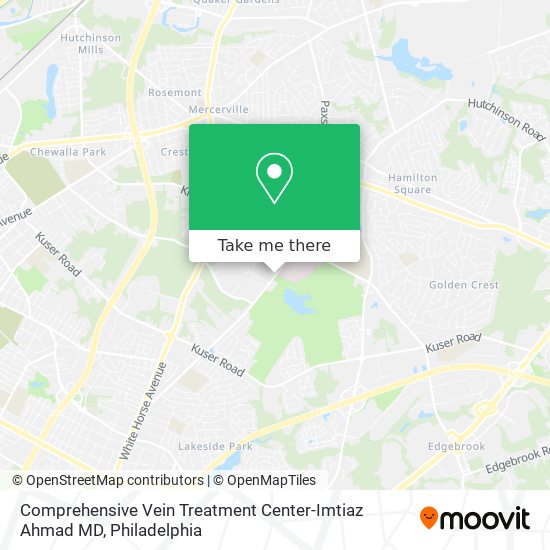 Mapa de Comprehensive Vein Treatment Center-Imtiaz Ahmad MD