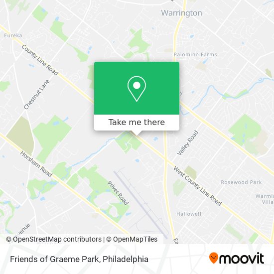 Mapa de Friends of Graeme Park