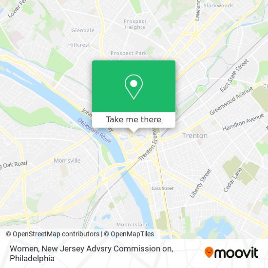 Mapa de Women, New Jersey Advsry Commission on