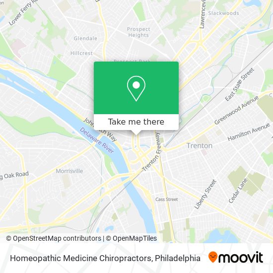 Homeopathic Medicine Chiropractors map