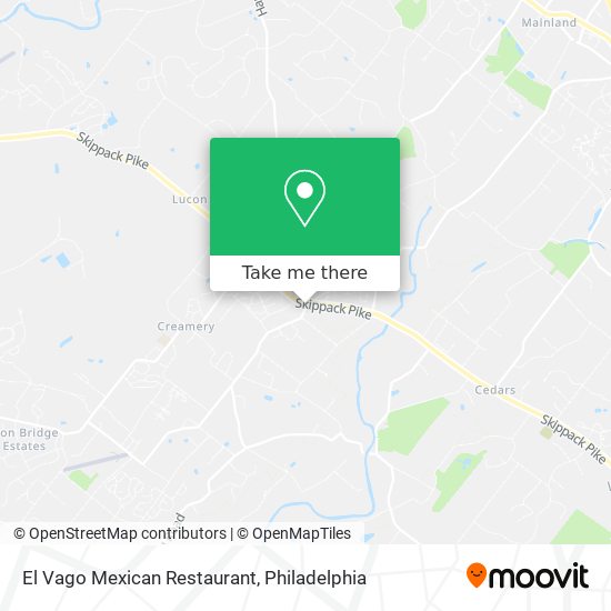 El Vago Mexican Restaurant map