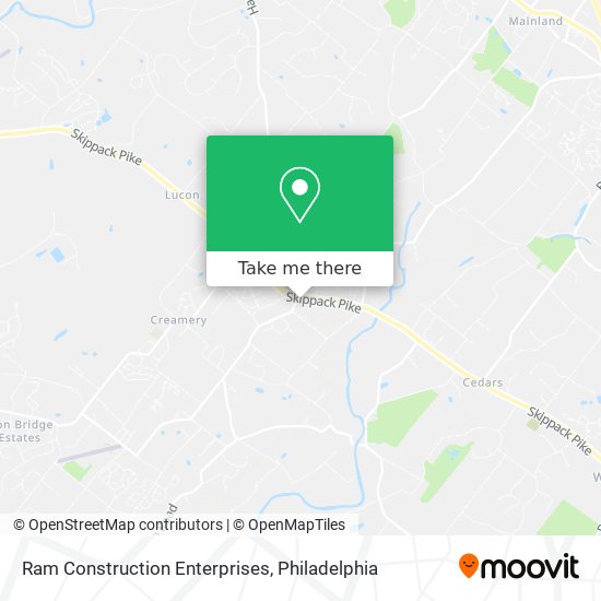 Ram Construction Enterprises map