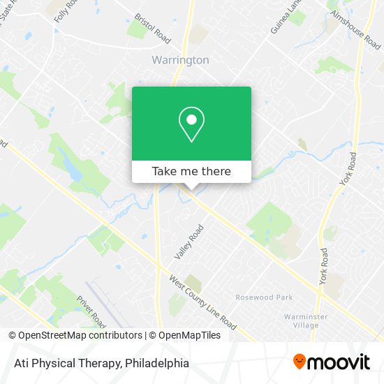 Ati Physical Therapy map