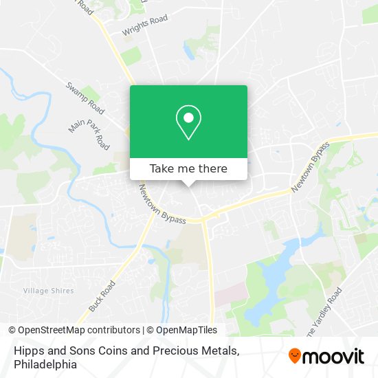 Hipps and Sons Coins and Precious Metals map