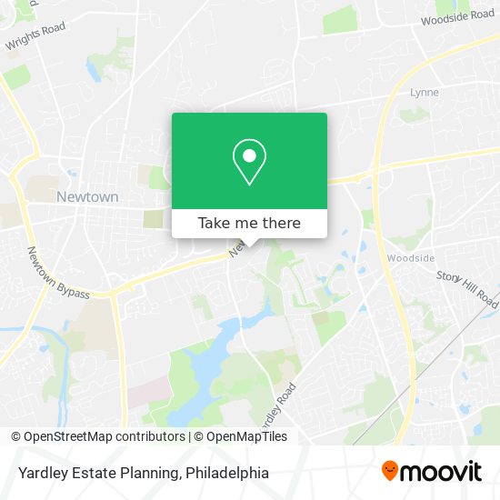 Mapa de Yardley Estate Planning