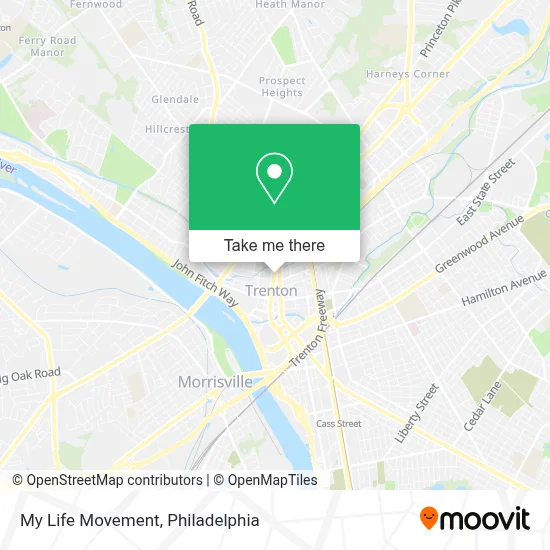 My Life Movement map