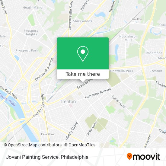 Mapa de Jovani Painting Service