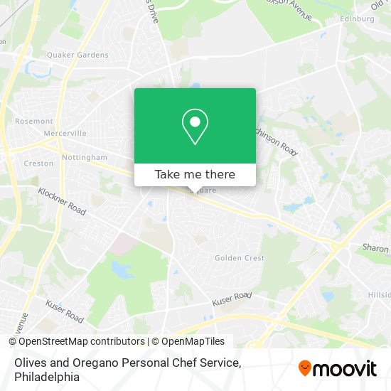 Mapa de Olives and Oregano Personal Chef Service