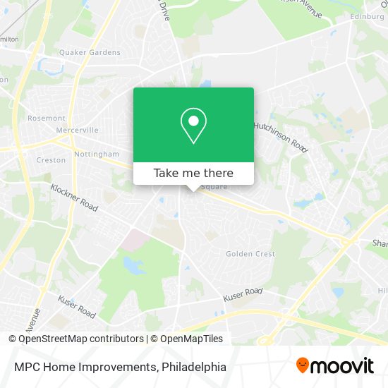 Mapa de MPC Home Improvements