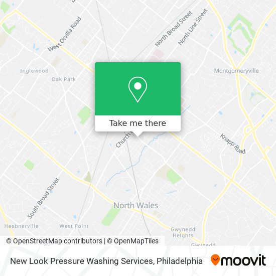 Mapa de New Look Pressure Washing Services