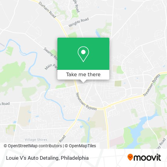 Louie V's Auto Detaling map