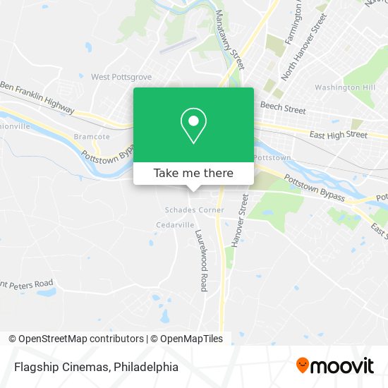 Flagship Cinemas map