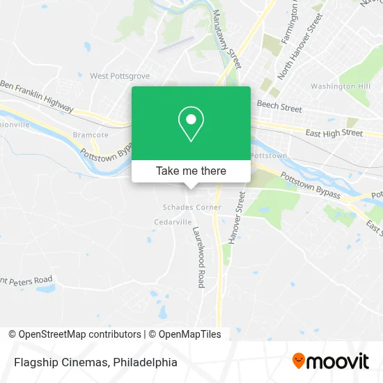 Flagship Cinemas map
