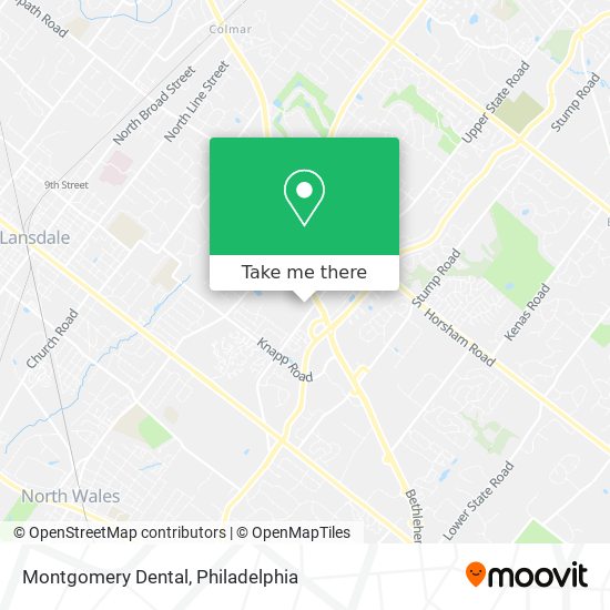 Mapa de Montgomery Dental