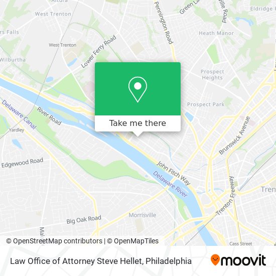 Law Office of Attorney Steve Hellet map