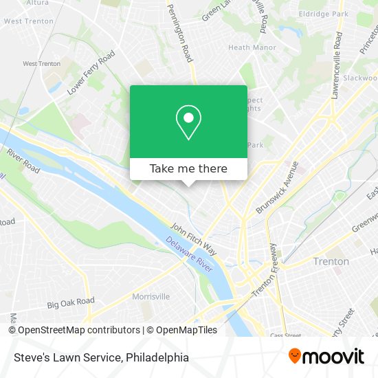 Mapa de Steve's Lawn Service