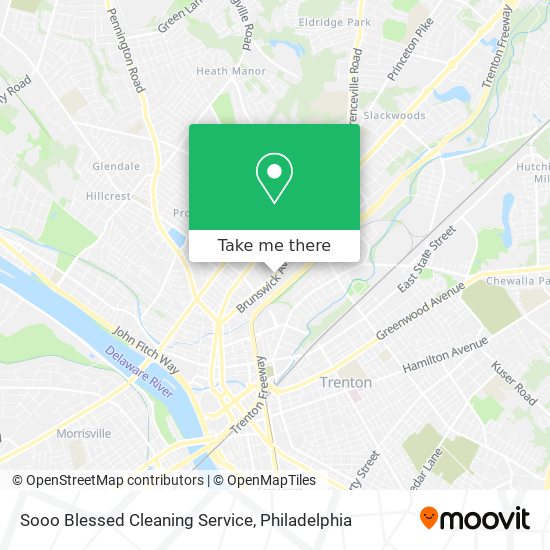 Sooo Blessed Cleaning Service map