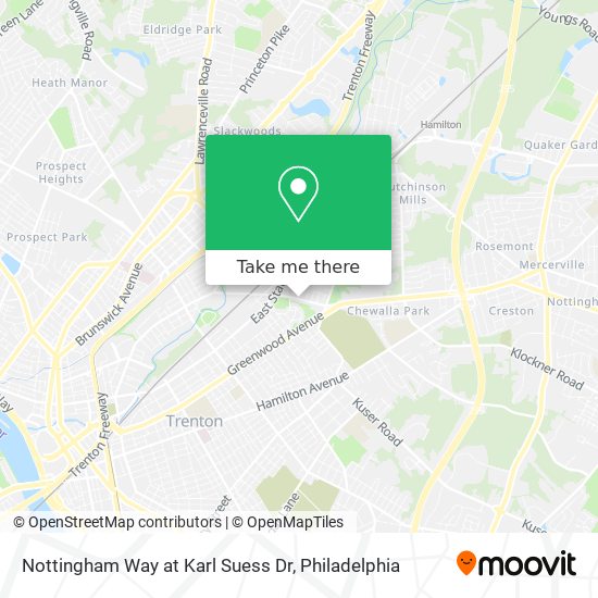 Mapa de Nottingham Way at Karl Suess Dr