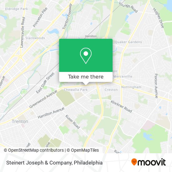 Mapa de Steinert Joseph & Company