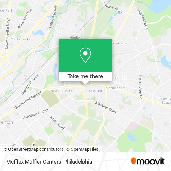 Mufflex Muffler Centers map