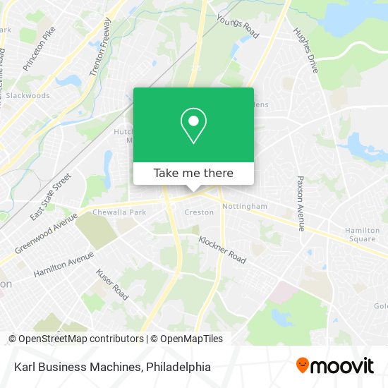 Karl Business Machines map