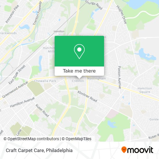 Craft Carpet Care map