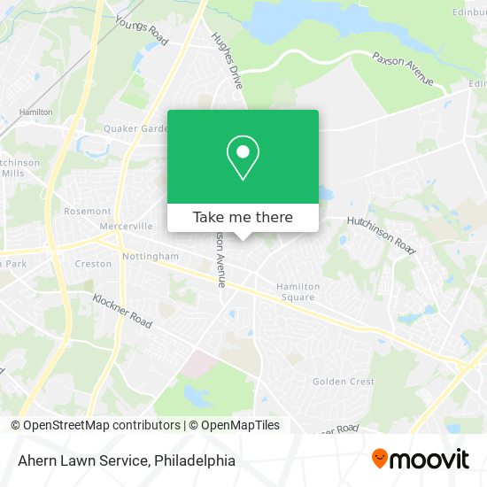 Mapa de Ahern Lawn Service