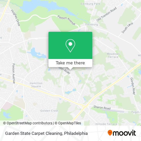 Garden State Carpet Cleaning map