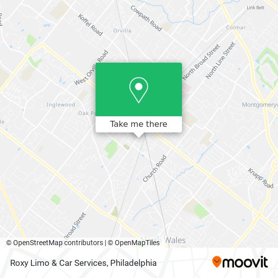 Mapa de Roxy Limo & Car Services